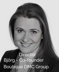 bjorg, Boutique dmc group, Iceland dmc, Dmc island